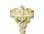 Prestige Caduceus Emblem Pin in Gold