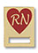 Prestige Registered Nurse Heart Badge and Professional Tac