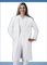 PU Made To Order Unisex Snap Front Three-Quarter Sleeves Lab Coat