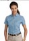Sanmar Port & Company Womens Short Sleeve Value Denim Shirt