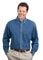 Sanmar Port Authority Mens Heavy Weight Single Pocket Denim Shirt