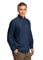 Sanmar Port & Company Unisex Long Sleeve Single Pocket Denim Shirtp