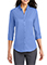Port Authority Women's Quarter-Sleeve SuperPro Twill Shirt