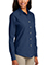 Port & Company Women's Long Sleeve Value Denim Shirt