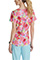 Skechers Essence Animal Print Blissful Blossom V-Neck Top