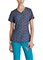 Skechers Essence Animal Print Deco Hearts V-Neck Top