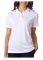 8394L UltraClub Ladies' Polo with Tipped Collar