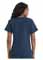 Urbane Womens Y-Neck Drop Shoulder Nursing Scrub Top