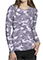 Whitecross Women's Camo Purple Ash Print Underscrub T-Shirt