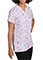 White Cross Marvella Women's V-Neck On The Go Print Scrub Top