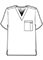 Wink Scrubs Unisex V-Neck Medical Scrub Top