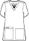 Wink Scrubs Women's V-Neck Medical Scrub Top