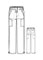 WonderWink W123 Men's Flat Front Elastic Waist Cargo Pocket Tall Pant