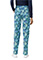 WonderWink Women's Printed Breezy Palms  Double Cargo Scrub Pant