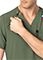 Wink Scrubs wink Renew Men's EZ Zip Scrub Top