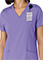 WonderWink W123 Women's Flex-n-Reach Side Panel V-Neck Scrub Top