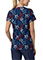 Wink Scrubs Women's Star Spangled Sky V-Neck Print Scrub Top