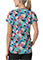 Wink Scrubs Women's Dolman Print Scrub Top in Oceanic Odyssey
