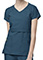 Wink Scrubs Women Raglan Sleeve Mock Wrap Nursing Topp