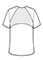 WonderWink Aero Men's Knit Panel V-Neck Top