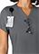 WonderWink Nova Women's Flex-n-Reach Shoulder Panel V-Neck Scrub Top