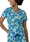WonderWink Women's Tuck-in Print Breezy Palms Scrub Topp