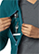 Wink Scrubs Wink Slate Women's Micro-Fleece Zip Jacket Black