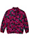 Zoe+Chloe Women's Boxy Fit Printed Fleece Jacket In Rosey Posey