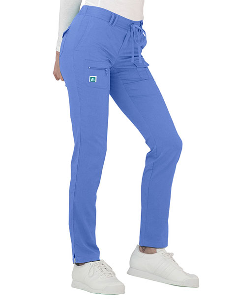 Adar Indulgence Jr. Fit Low Rise Tapered Leg 6 Pocket Drawstring Petite Pants