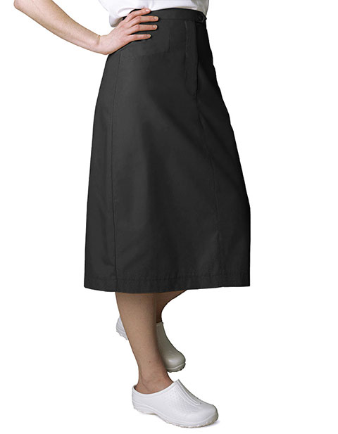 Adar Two Pocket Mid-Calf Length Nurse Skirt