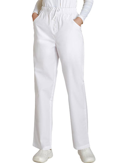 Clearance Sale Women Mock Fly Medical Scrub Pants by Adar