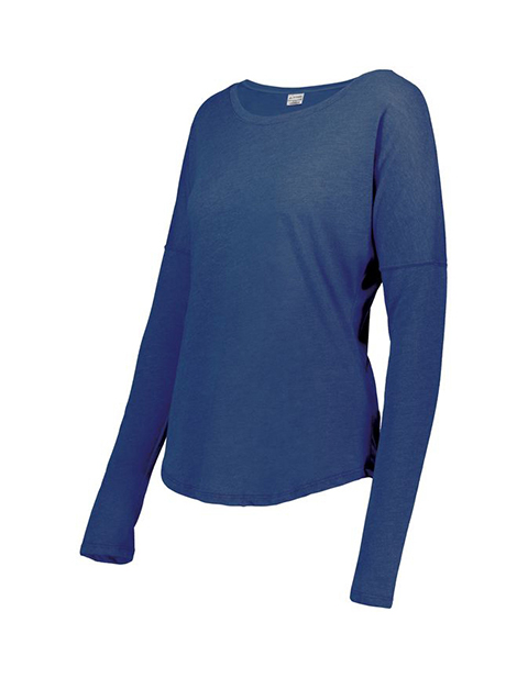 Augusta Sportswear Women's Lux Tri Blend Long Sleeve Shirt