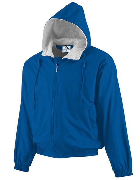 Augusta Sportswear Hooded Taffeta Jacket/Fleece Lined-Youth