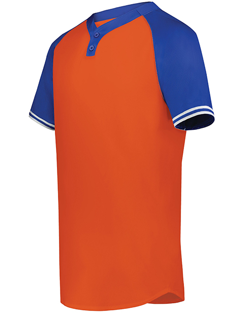 Augusta Sportswear Youth Cutter+ Henley Baseball Jersey