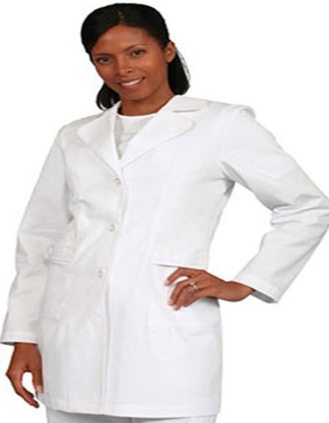 Barco Womens 32 Inch Two Pocket Fashion Medical Lab Coat