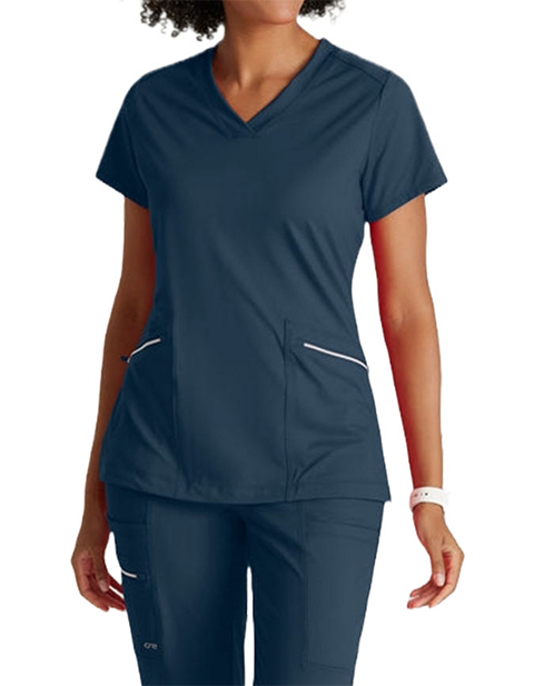 Barco One Women's V-Neck Scrub Top