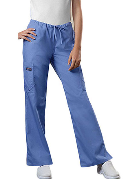 Cherokee Workwear Womens MultiPocket Drawstring Pants