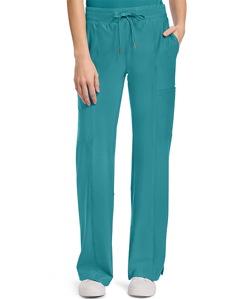 Cherokee Mid Rise Trouser Women's Tall Leg Drawstring Pant