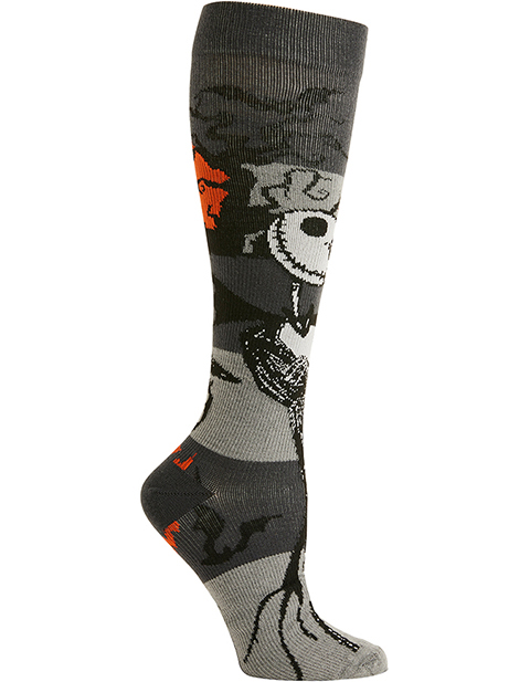 Cherokee Men's Scary Stripes Support Socks