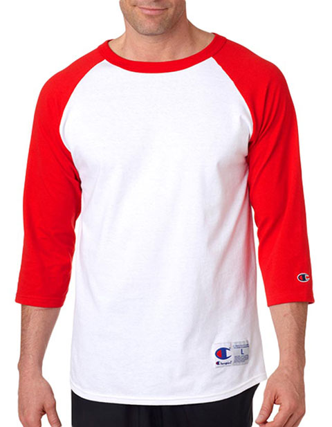 T137 Champion Adult Raglan Baseball T-Shirt