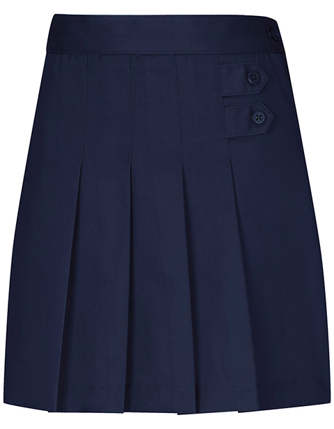 Classroom Uniforms Girls Stretch Pleated Tab Scooter