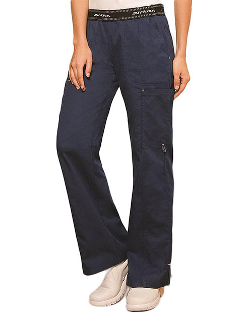 Dickies Enzyme Washed Missy Fit Straight Leg Medical Scrub Pants