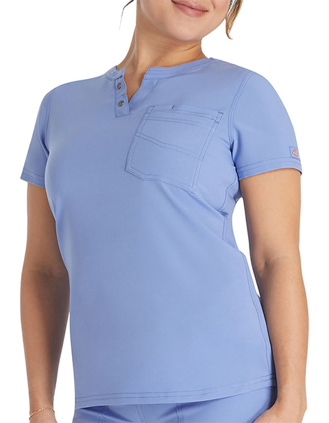 Dickies EDS NXT Women's Round Neck Henley Top