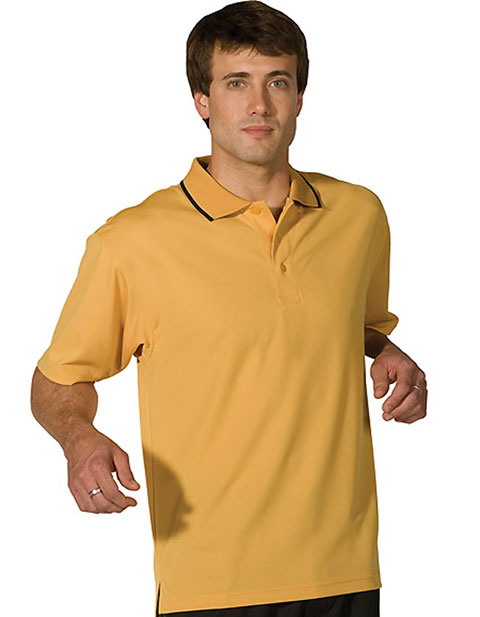 Edwards Men's Tipped Collar Dry-mesh Hi-performance Polo Shirt