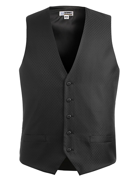 Edwards Men's Diamond Brocade Vest