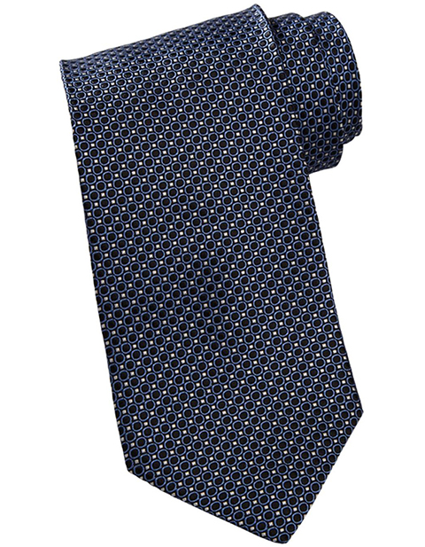 Edwards Men's Circles And Dots Tie