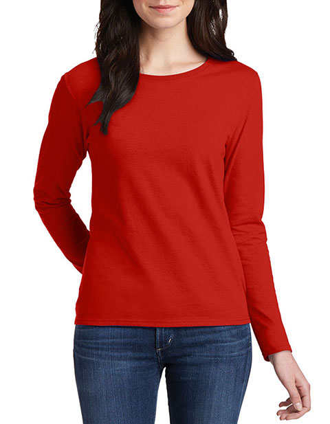 Gildan Women's Heavy Cotton Fit Long-Sleeve T-Shirt
