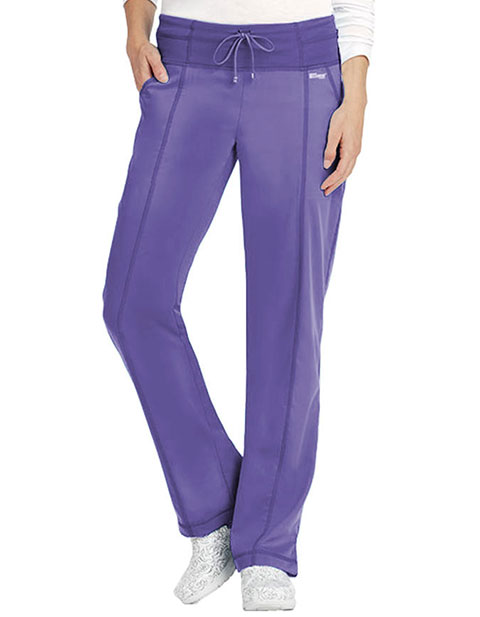 Grey's Anatomy Women's 4 Pocket Yoga Knit Tall Scrub Pants