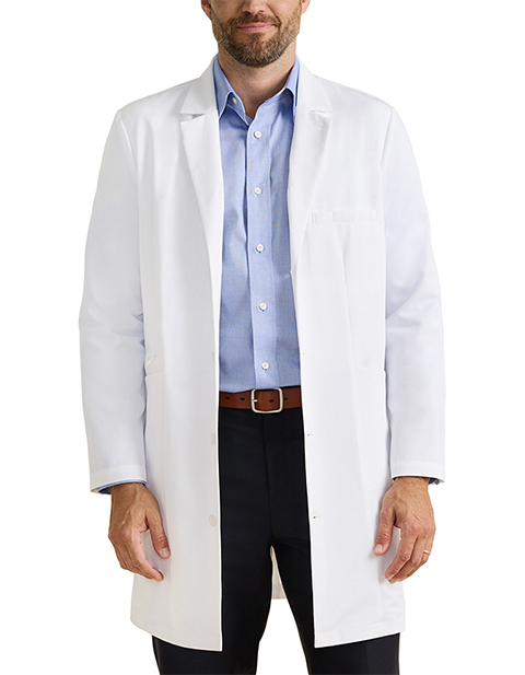 Healing Hands White Coat Lawrence Men's Lab Coat