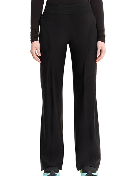 Infinity Women's Knit Mid Rise Pull-on Trouser Pant